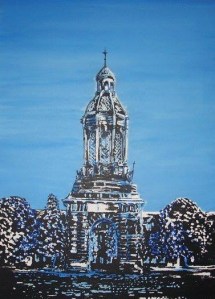 Trinity College Campanile Dublin